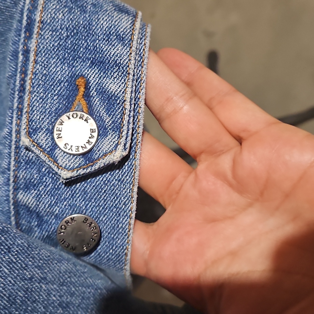Barneys New York Denim Jacket - Picture 7 of 9